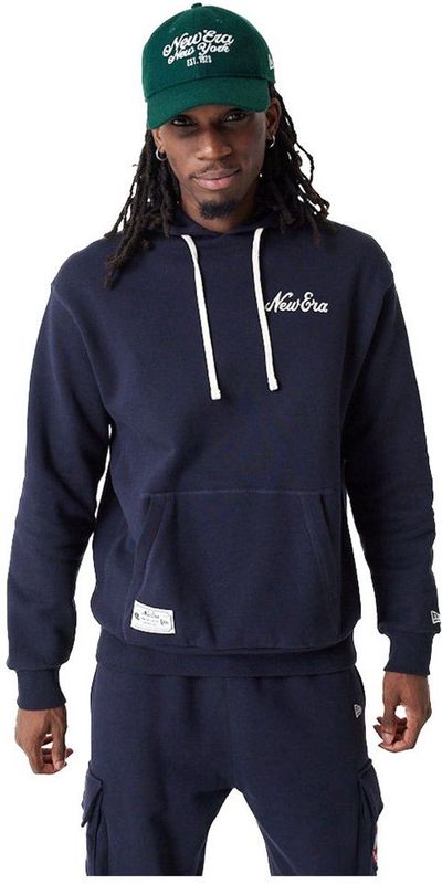 New Era - Hoodie - Heren - Katoen en Polyester - Geborduurd Logo