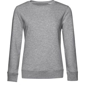 B&C Dames/dames Organic Sweatshirt (Grijze Heide)