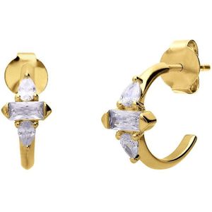 Lucardi - Creolen - Zilver - 925 Sterling Zilver