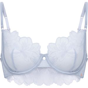 Hunkemöller Dames Lingerie Niet-voorgevormde beugel bh Emilia - Blauw - maat B70