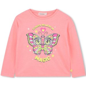 Billieblush U21420 T-shirt voor meisjes, Perzikkleur, 6 Jaren