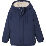 Vertbaudet - Ripstop Parka - Jongens - Imitatiebontvoering