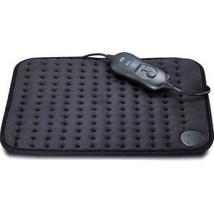 Melissa - Warmtekussen - Elektrisch Verwarmingskussen - 30 x 40 cm - 100W - Zwart