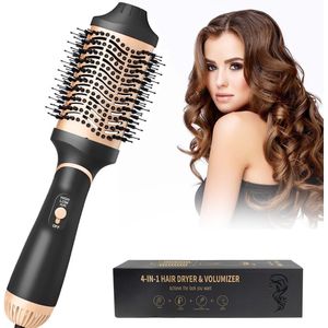Haardroger met Borstel - Elektrische Haarborstel - Krulborstel - Stijlborstel - Borstelfohn