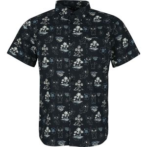 Lilo & Stitch Black Summer Heren Shirt met korte mouwen - meerkleurig - L