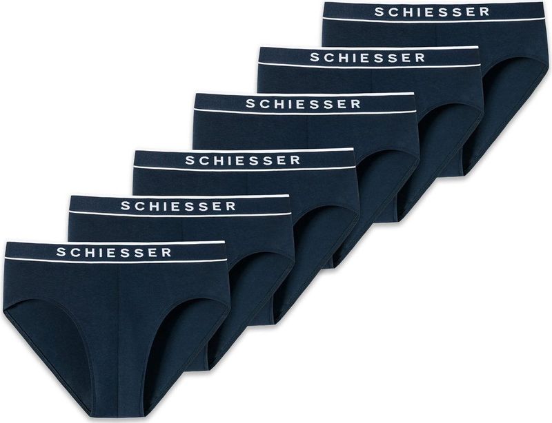 SCHIESSER Slip 6PACK Rio-Slip ""95/5"" Set van 6