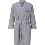 Jan Vanderstorm - ARETTI - Badjas - Grijs - Comfort Fit - 100% Katoen