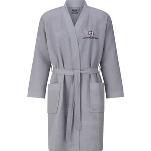 Jan Vanderstorm - ARETTI - Badjas - Grijs - Comfort Fit - 100% Katoen