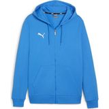 PUMA - teamGOAL Casuals - Herenjack - Blauw - Sweatshirt Pullover