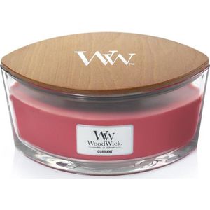 WoodWick Heartwick Flame Ellipse Geurkaars - Currant