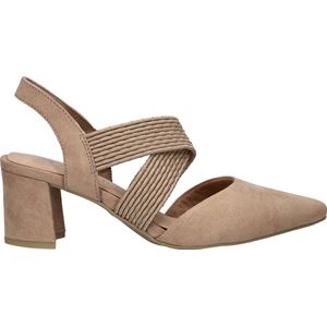 Marco Tozzi dames pump - Beige - Maat 38