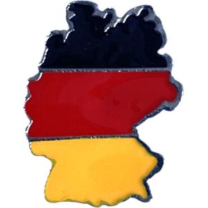 Bondsrepubliek Duitsland Vlag Emaille Pin 2.2 cm / 2.8 cm / Zwart Rood Geel