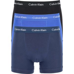 Calvin Klein Boxershorts - Heren 3-pack - Blauw/Zwart/Navy - Maat XL