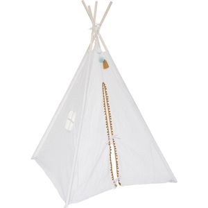 Atmosphera Kids Kinder-tipi wapi Linnen beige - Speeltent - H160 cm -