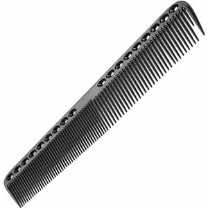 Professional Hair Combs, Aviation Aluminum Cutting Comb, Barber Comb, Barber Comb, Hairdressing Comb, Cutting and Styling Comb, Black-L