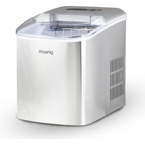 IJsblokjesmaker - IJsmachine - 2.1L - Draagbaar - Met IJsschep - 12KG IJs in 24 Uur