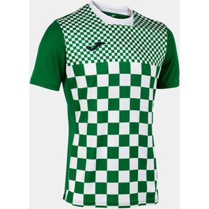 Joma - Flag III - Sportjersey - Groen-Wit - Voor Kinderen
