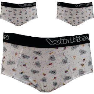 Embrator jongens Onderbroeken 3-stuks overall print mix maat 92/98