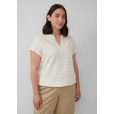 s.Oliver - T-Shirt - Casual - Met Gestructureerd Jacquardpatroon