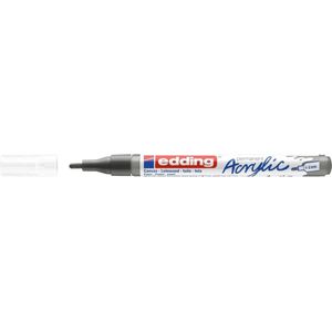 Edding 5300 Acrylic marker - fijne punt - antraciet - Schrijfbreedte van 1-2 mm