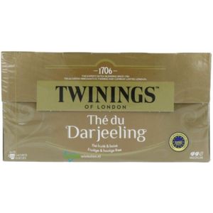 Twinings Thee Darjeeling 25 zakjes