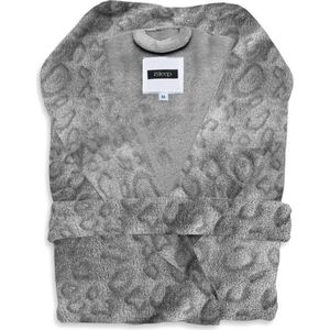 iSleep Leopardo Badjas Lang - Maat M - Pearl Grey