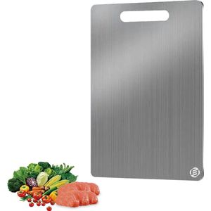 Titanium Snijplank - Snijplank - Cutting Board - Vaatwasserbestendig - Anti Bacterieël - Roestvrijstalen Snijplank - Snijplank - Snijplanken - Anti Microplastic