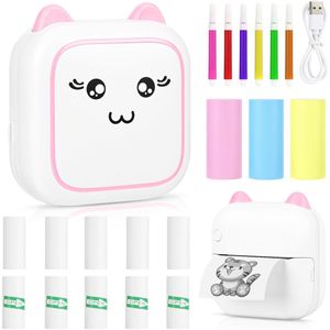 Azomor® Draagbare mini-fotoprinter voor smartphone met Bluetooth en accessoires