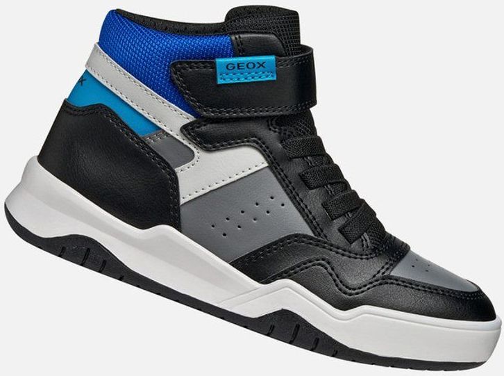 Geox - J PERTH BOY - Hoge Sneakers - Zwart
