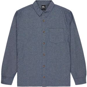 Quiksilver - Yosemite Chambray - Overhemd - Blauw - Lange Mouwen