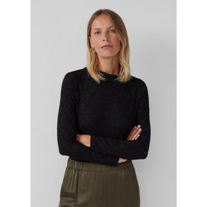 s.Oliver - T-Shirt - Glinsterend - Lange Mouwen