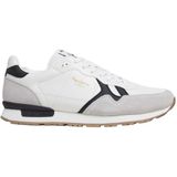 Pepe Jeans - Brit Supra - Sneakers - Grijs - 70% Polyurethaan, 30% Koeiensuède
