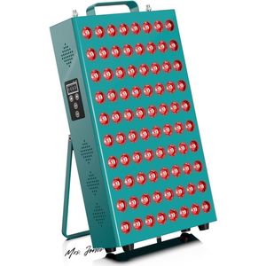 Mrs. Jones Roodlichttherapie-apparaat iTHERAU - Rood lichtlamp therapie-apparaat 80 leds 400 W 660 nm rood licht en 850 nm infraroodlamp - Rood licht therapy faaneel voor gewicht en pijnmanagement totale .
