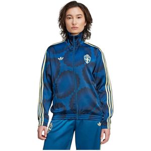 Adidas Sweden Trainingsjack Blauw XL Vrouw