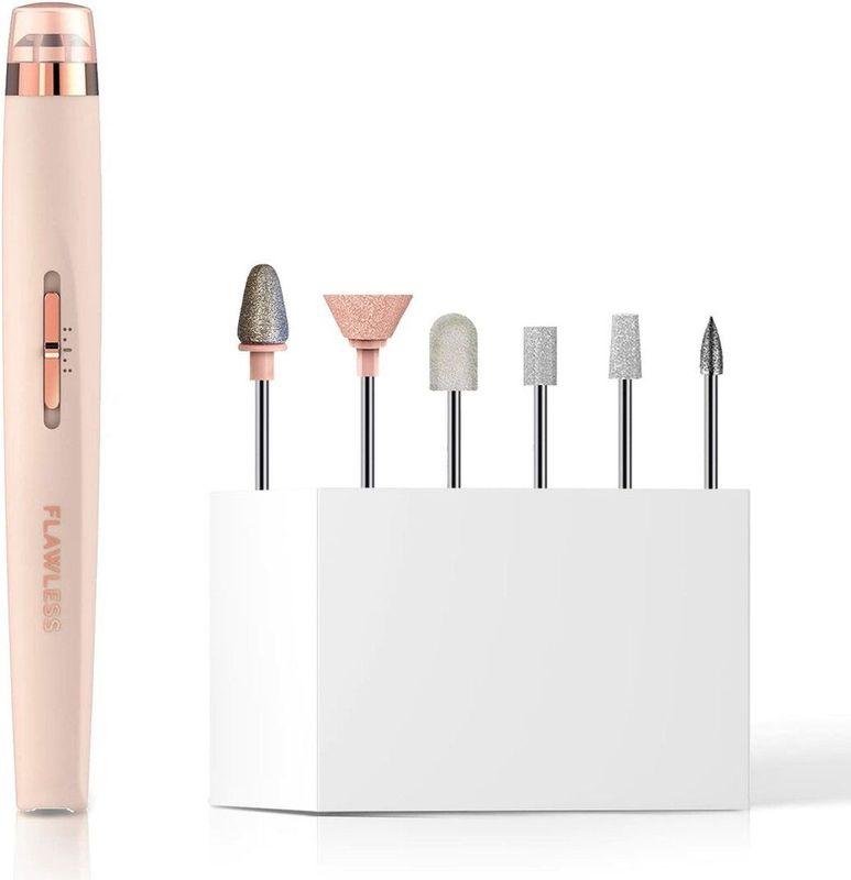 Finish Touch - Kit voor Franse Manicure - Roze - Inclusief Limoen Nagelvijl