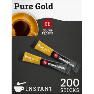 Douwe Egberts - Pure Gold Oploskoffie - 200 sticks