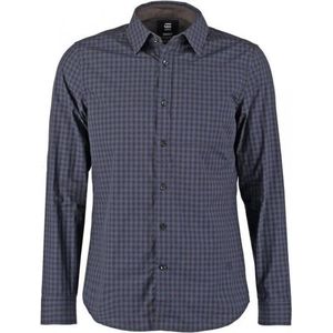 G-star correct blauw slim fit overhemd stretch - Maat S