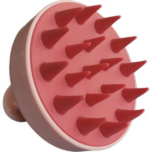 scalp massager - scalp brush - head massager - siliconen haarborstel - hoofdhuid massage borstels – Roze - oDaani