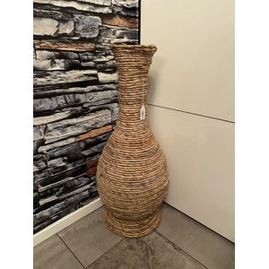 Grote Decoratieve Vaas Ohoi 70 cm,naturel