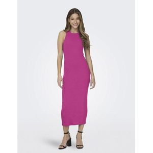 Only Betty Mouwloze Midi-jurk Roze XL Vrouw