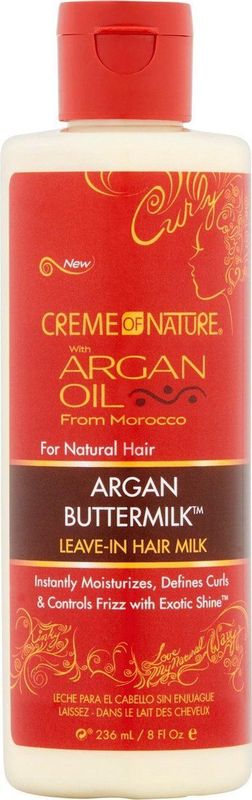 Creme of Nature - Argan Oil - Argan Buttermilk - 236 ml - Haarolie