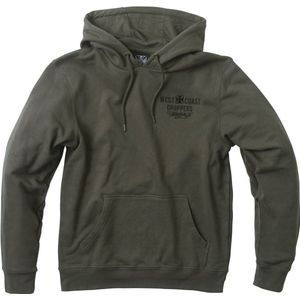 West Coast Choppers Herren Hoodie Frisco Hoody Green-3XL