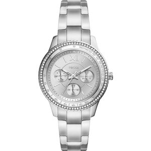 Fossil Stella Sport ES5108 Dameshorloge - 37 mm - Zilver