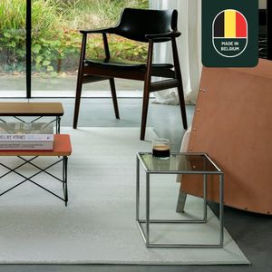 Vloerkleed Laagpolig Studio M Home – VOGUE – Tapijt Woonkamer –  Modern Vloerkleed 120x170 cm - Pastelgroen