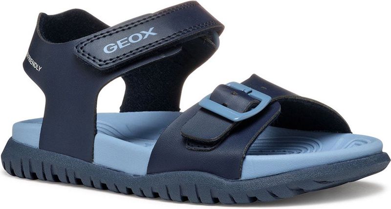 Geox - Fusbetto A - Sandalen - Blauw - Leer