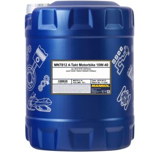 10 Liter Mannol 10W-40 4 Takt Motorbike MN7812