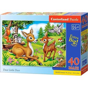Castorland Legpuzzel Dear Little Deer Junior 40-delig