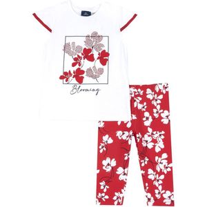 Chicco - Meisje - Set met T-shirt en Broekje met Korte Pijpjes - Maat 104