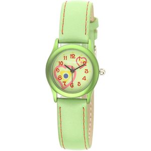 Coolwatch Kinderhorloge CW.163 Lederen band Zilver