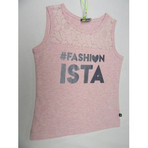 rumbl , meisje, t-shirt zonder mouw , rose  , #fashion ista , 104 /110  -  4 / 5 jaar